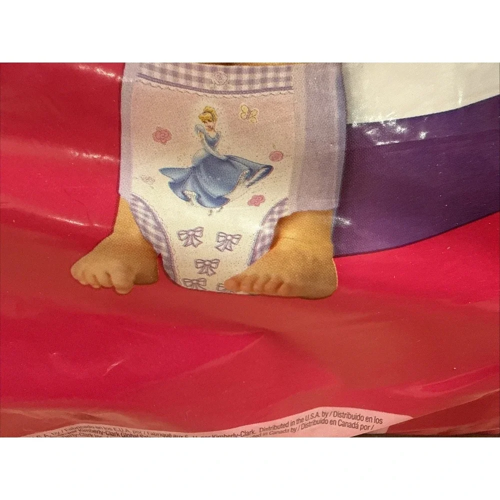 Vintage 2004 Huggies Pull-Ups Disney Princess 2T-3T Open Pack 28 Ct